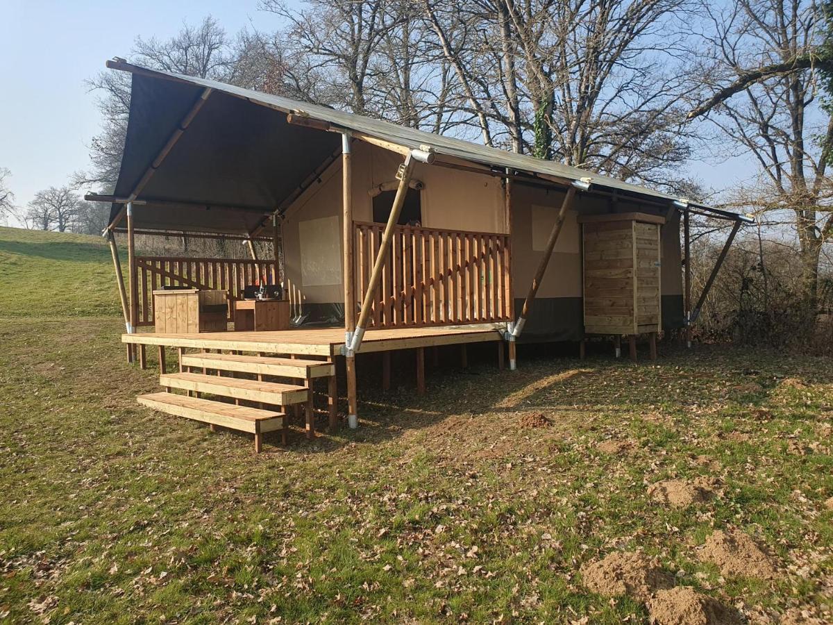 Luxury Safari Tents At Moulin Du Pommier Glamping & Camping Saulgond Zewnętrze zdjęcie
