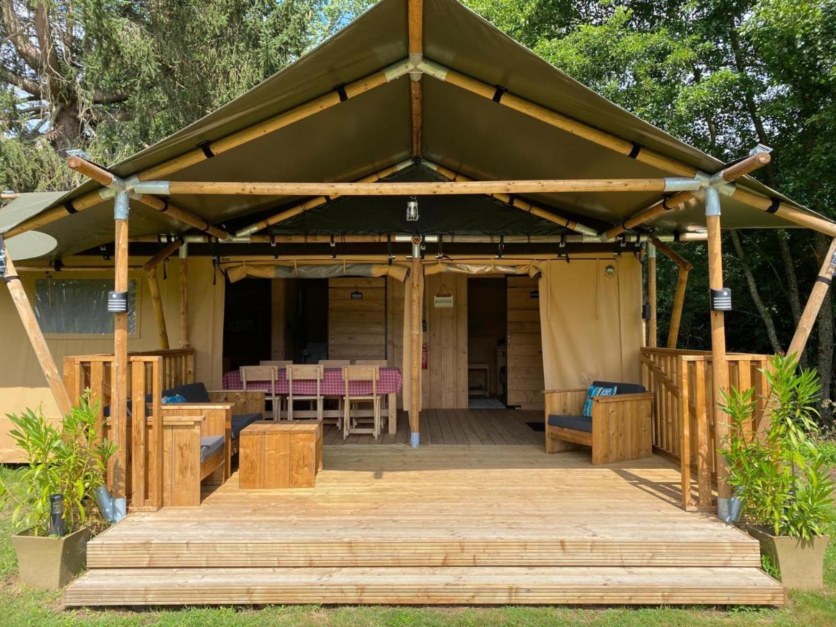 Luxury Safari Tents At Moulin Du Pommier Glamping & Camping Saulgond Zewnętrze zdjęcie